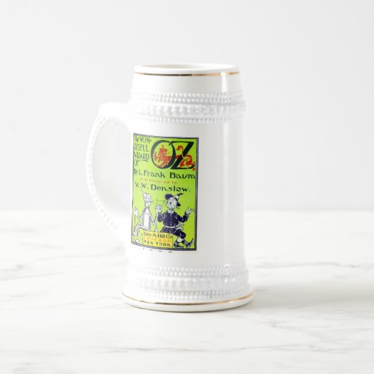 Prachtige Oz-wizard Bierpul (Voorkant links)