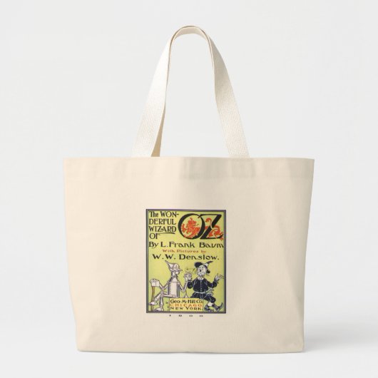 Prachtige Oz-wizard Grote Tote Bag (Voorkant)