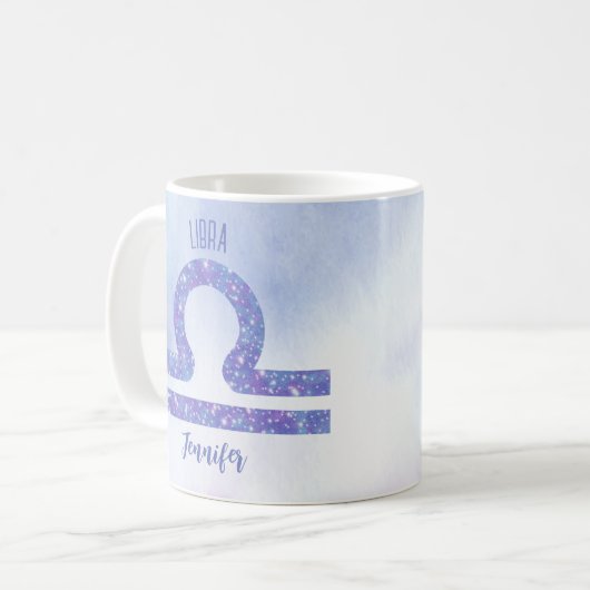 Prachtige Paars voor behendige hematologische doel Koffiemok (Voorkant links)