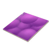 Prachtige Paarse Allium Flower Painting Tegeltje (Zijkant)