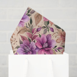 Prachtige paarse en mauve azalea's tissuepapier