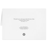 Prachtige Paarse fotograaf Blanco notitiekaarten (Achterkant Horizontaal)