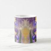 Prachtige Paarse Iris Flower Coffee Mok - Schilder (Center)