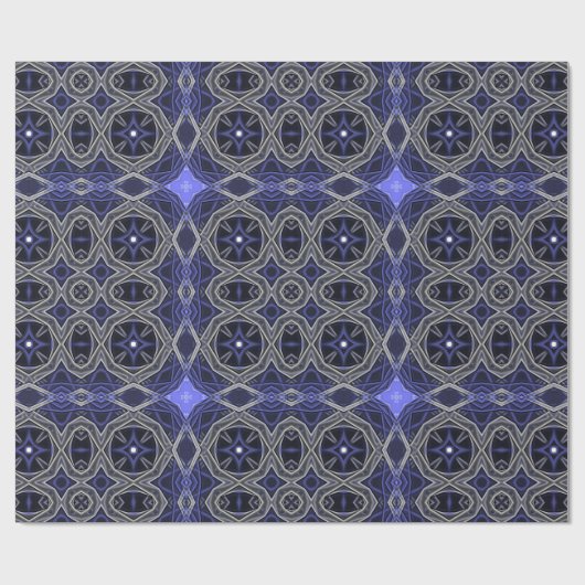 Prachtige Paarse Mandala Pattern Cadeaupapier (Vlak)