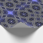 Prachtige Paarse Mandala Pattern Cadeaupapier (Hoek)