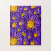 Prachtige Paarse Michaelmas Daisies Legpuzzel (Verticaal)