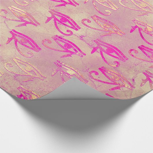 Prachtige Paarse ogen van Horus Cadeaupapier (Hoek)