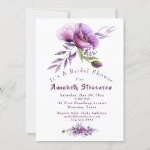 Prachtige Paarse papavers Vrijgezellenfeest