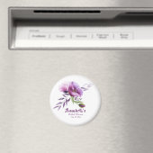 Prachtige Paarse papavers Vrijgezellenfeest Magneet (Insitu (Vaatwasser))