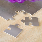 Prachtige Paarse Sweet Alyssum Legpuzzel (Zijkant)