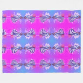 Prachtige paarse vrouwen in moderne kleding fleece deken (Voorkant (Horizontaal))