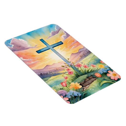 Prachtige paas Waterverf kunst Magneet (Rechterzijde)