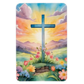 Prachtige paas Waterverf kunst Magneet (Verticaal)