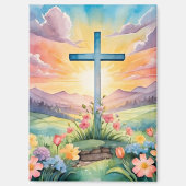 Prachtige paas Waterverf kunst Magneet (Voorkant)