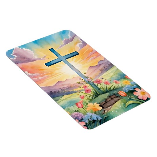 Prachtige paas Waterverf kunst Magneet (Rechterzijde)