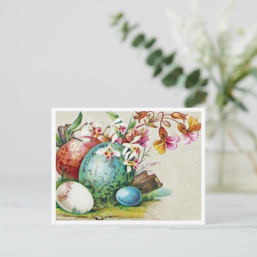 Prachtige paasBriefkaart Briefkaart (Staand voorkant)