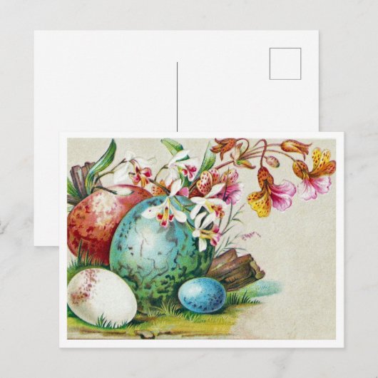 Prachtige  paasBriefkaart Briefkaart (Voorkant / Achterkant)