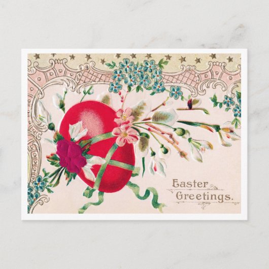 Prachtige  paasBriefkaart Briefkaart (Voorkant)