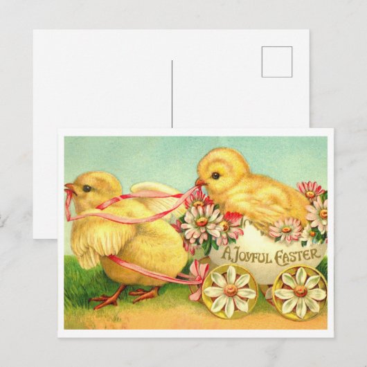 Prachtige  paasBriefkaart Briefkaart (Voorkant / Achterkant)