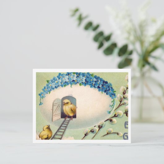 Prachtige  paasBriefkaart Briefkaart (Staand voorkant)