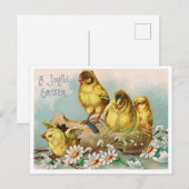 Prachtige  paasBriefkaart Briefkaart (Voorkant / Achterkant)