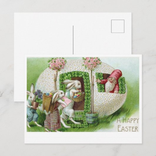 Prachtige  paasBriefkaart Briefkaart (Voorkant / Achterkant)