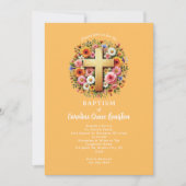 Prachtige paasdoop kaart (Voorkant)