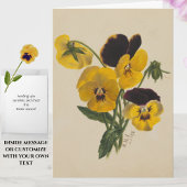 Prachtige  paasgele Kaart