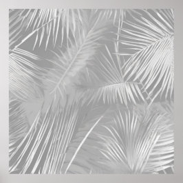 Prachtige Palm bladeren elegante natuur klassieker Poster