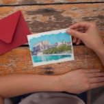 Prachtige Palma de Mallorca Spanje Balearen Briefkaart<br><div class="desc">Dit is een prachtig Palma de Mallorca Spanje Briefkaart met La Seu,  de kathedraal van Santa Maria van Palma met zijn prachtige architectuur. Maakt een perfect reissouvenir en cadeau-idee voor elke toerist van de beroemde Europese reisbestemming.</div>