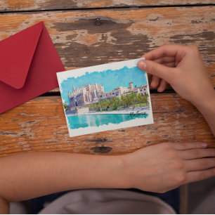 Prachtige Palma de Mallorca Spanje Balearen Briefkaart