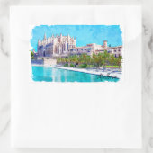 Prachtige Palma de Mallorca Spanje Balearen Rechthoekige Sticker (Tas)