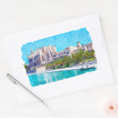 Prachtige Palma de Mallorca Spanje Balearen Rechthoekige Sticker (Envelop)