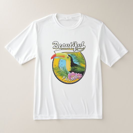 Prachtige Palma, toucan logo T-shirt (Laagn)