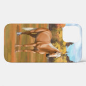 Prachtige palomino Quarter Horse Stallion Case-Mate iPhone Case (Achterkant (horizontaal))