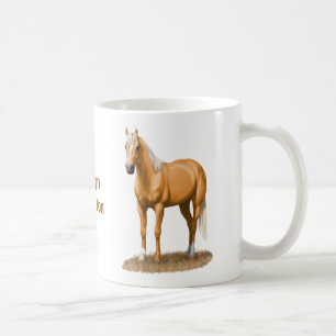 Prachtige palomino Quarter Horse Stallion Koffiemok