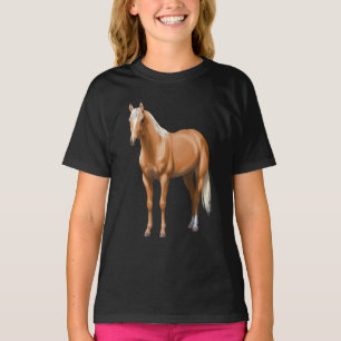 Prachtige palomino Quarter Horse Stallion T-shirt