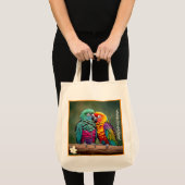 "Prachtige papegaai Afbeeldingen" Tote Bag (Voorkant (product))