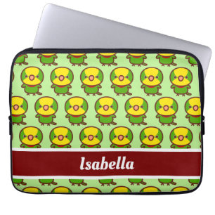Prachtige papegaai laptop sleeve