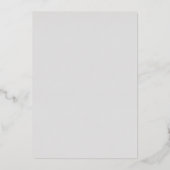 Prachtige Papel Picado Bruiloft Zilver ECHT  Folie Uitnodiging (Achterkant)
