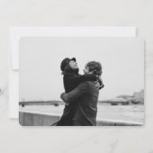 Prachtige  Papel Picado Foto Roze bruiloft Save The Date (Achterkant)