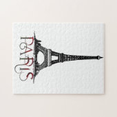 Prachtige Parijs, Eiffeltoren  Legpuzzel (Horizontaal)