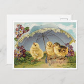 Prachtige  Pasen Briefkaart (Voorkant / Achterkant)