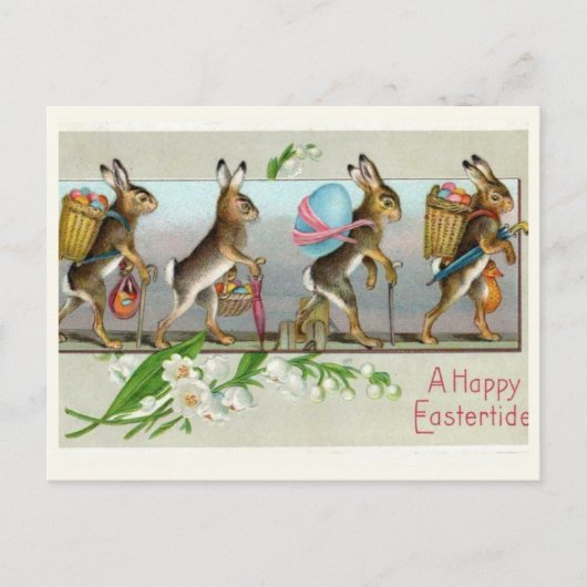 Prachtige  Pasen Briefkaart (Voorkant)