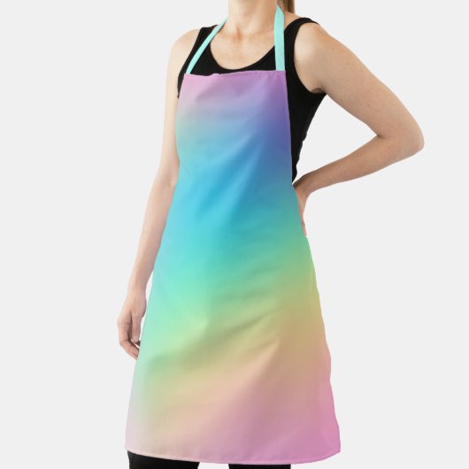 Prachtige pasteisteelgradiënt schort (Insitu)