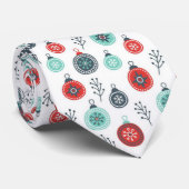 Prachtige Pastel Kerstmis Hanging Balls en Pine Stropdas (Opgerold)