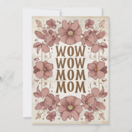 Prachtige pastel Moederdag Kaart