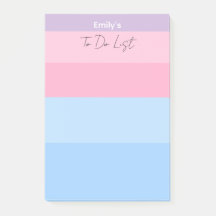 Prachtige Pastel Roze en Blauw