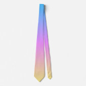 prachtige pasteldroomkleuren verloopvervaging stropdas (Voorkant)