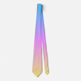 prachtige pasteldroomkleuren verloopvervaging stropdas